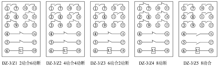 DZ-3/Z4接線(xiàn)圖