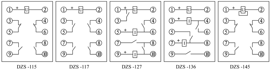 DZS-117內(nèi)部接線(xiàn)圖